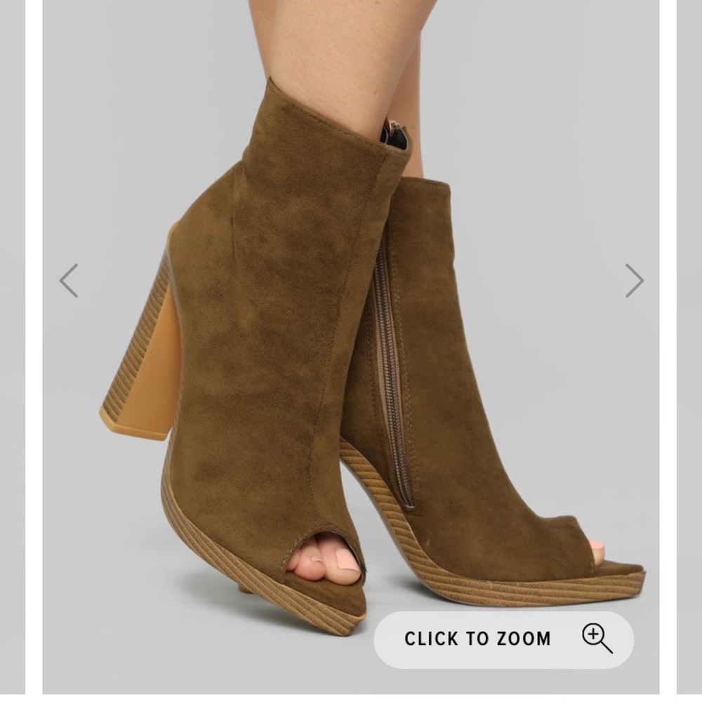 Taupe Colored Booties
